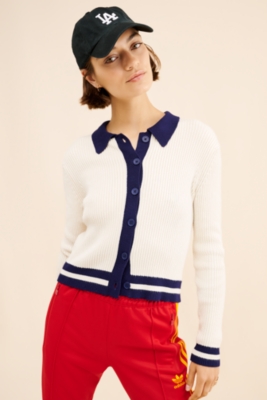 Colorblock Polo Cardigan Sweater Nuuly