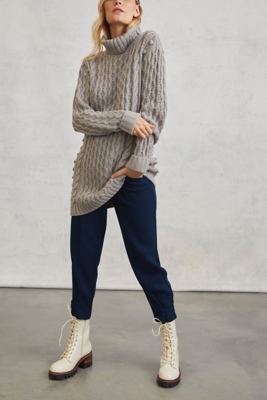 Chase Cable Knit Tunic Sweater Nuuly