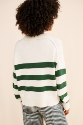 Collared Polo Sweater