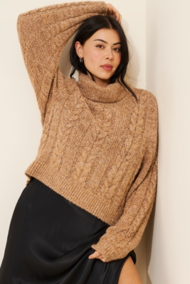 goldwin0 23fw wool seamless knit 薄手ニット GUESS® Herman Cable-Knit Washed Sweater