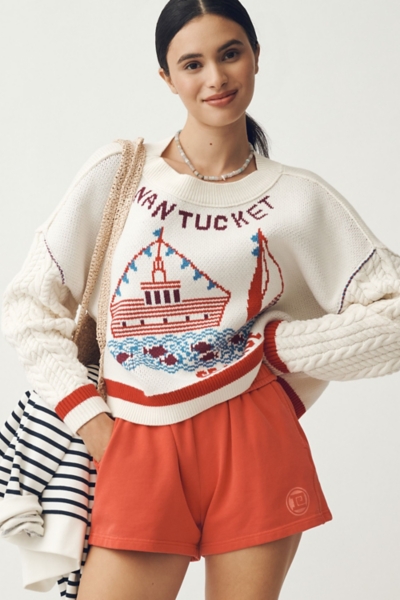 Graphic Cable-Knit Sweater | Nuuly