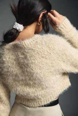 Anthropologie eyelash cardigan clearance