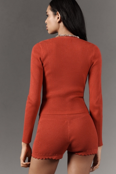 Scalloped Cardigan Sweater | Nuuly