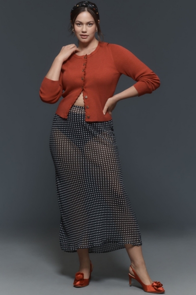 Scalloped Cardigan Sweater | Nuuly