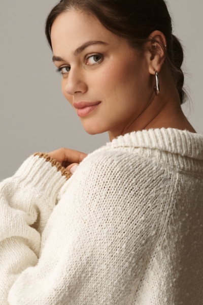 The Jesse Dog Icon Cardigan Sweater | Nuuly