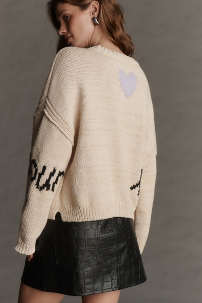 Lovestruck Long-Sleeve Crew-Neck Sweater | Nuuly