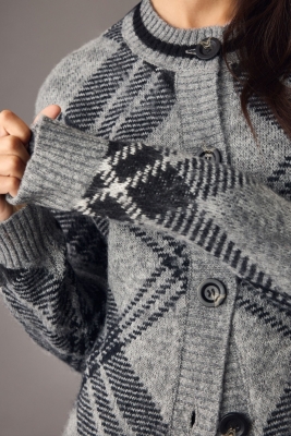 Plaid Cardigan Sweater | Nuuly