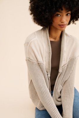 Acid Wash Cardigan Nuuly