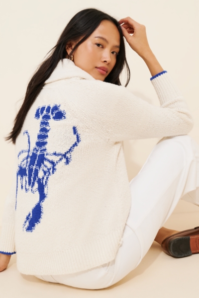 Lobster Collared Cardigan | Nuuly
