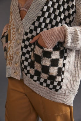 Shaggy Dog Cardigan Lovat - Classic Fit | Men's Sweaters - J