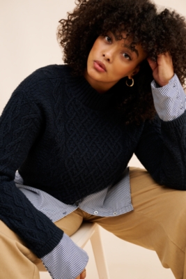 Layered sweater store