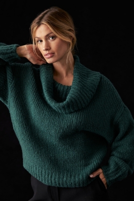 Katie Turtleneck Knit Sweater