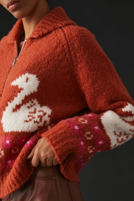 Zip-Front Cardigan Sweater | Nuuly