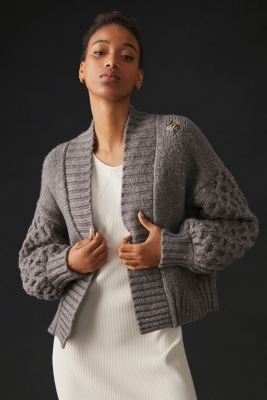 Bear Cardigan Sweater