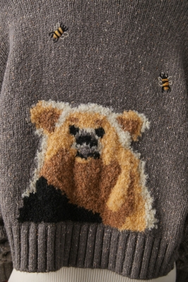 Bear Cardigan Sweater
