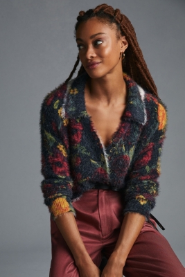 Anthropologie Pilcro cheapest Eyelash Cardigan