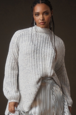 Textured Tunic Sweater | Nuuly
