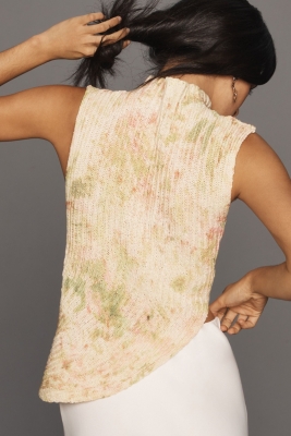 Asymmetrical Rib Sweater Tank | Nuuly