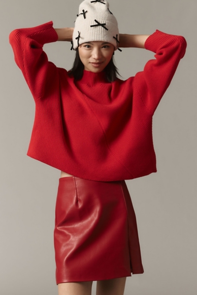 The Meredith Mock-Neck Sweater | Nuuly