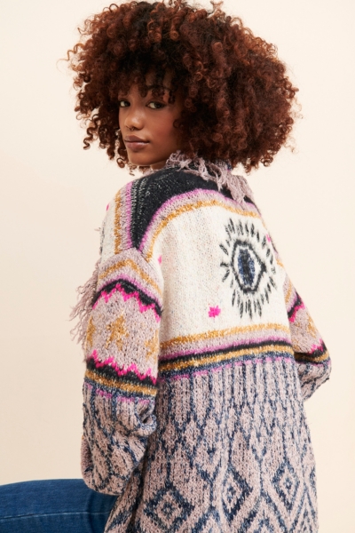 Fringed Cardigan | Nuuly