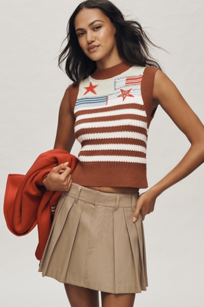 LEINWANDE  Mix Roop Sleeveless Sweater新品 LEINWÄNDE Mix Roop Sleeveless Sweater 【公式通販】