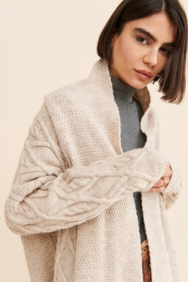 トップス ollun cable knit cardigan Amazon.com: Women Cable Knit Cardigan Autumn Winter V-Neck