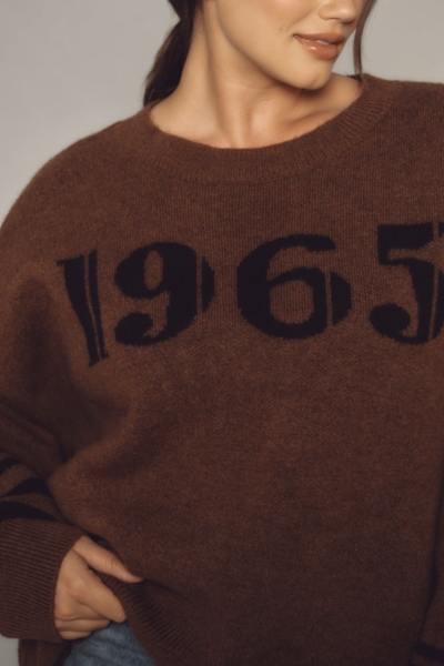 Crew-Neck Graphic Sweater | Nuuly