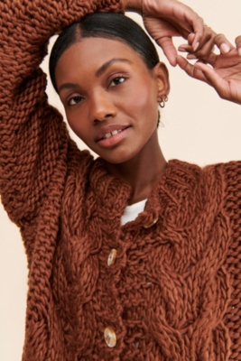 Cozy Cable-Knit Cardigan | Nuuly