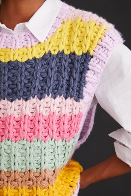 Chunky Knit Vest Nuuly