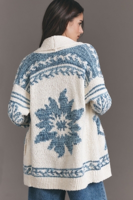 【MODERNIF】Uni Collar Knit Cardigan Folded Collar Cardigan Sweater | Nuuly