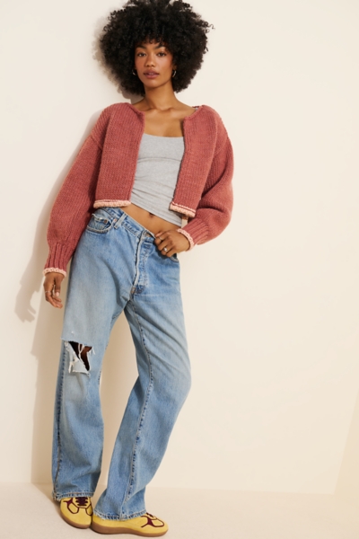Chunky Knit Cardigan Sweater | Nuuly