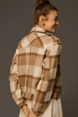 Plaid Moto Jacket | Nuuly