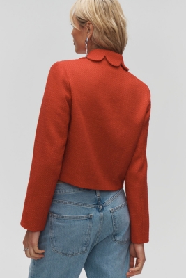 Scallop Tweed Lady Jacket