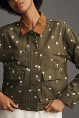 Printed Barn Jacket | Nuuly