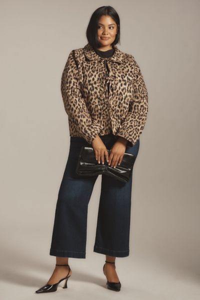 Leopard Quilted Jacket | Nuuly