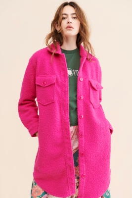 【新品未使用】baby frill wool like shirt jacket Pacific Shirt Jacket | Aritzia CA