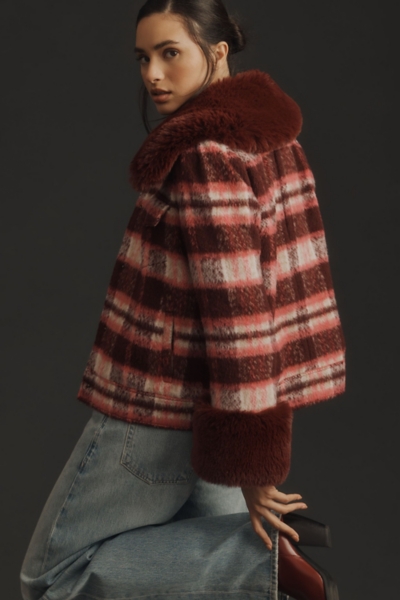 ジャケット・アウター NUGU Hairy Wool Half Coat HAIRY DUFFLE HALF COAT BEIGE - ROLAROLA | 60% - Asian Fashion