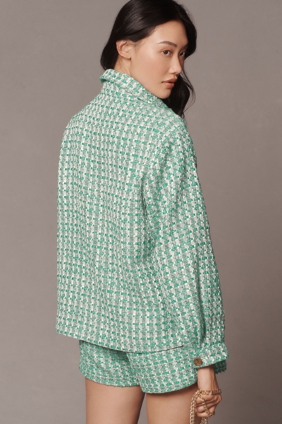 Tweed Shirt Jacket | Nuuly