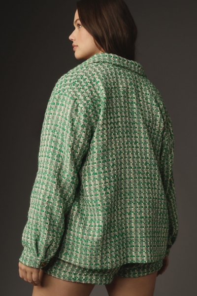 Tweed Shirt Jacket | Nuuly