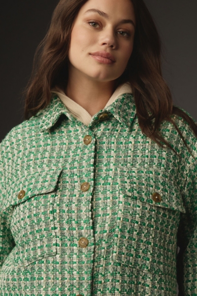 Tweed Shirt Jacket | Nuuly