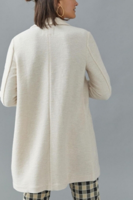 【2plan】Nuria Mustang Jacket Knit Longline Blazer | Nuuly