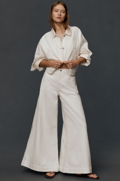 The Imogen Regenerative Cotton Dolman-Sleeve Denim | Nuuly