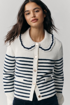 Striped Knit Jacket | Nuuly