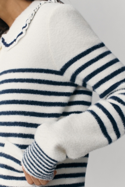 Striped Knit Jacket | Nuuly