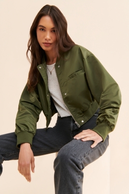 ブルゾン ULTRALIGHT CROPPED BOMBER Cropped Bomber Jacket | Nuuly