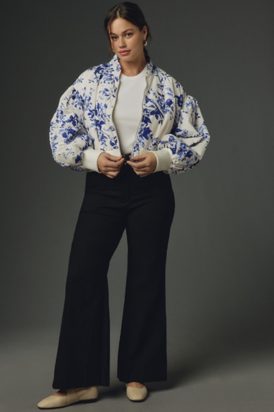 blouson bomber enfant blanc cassé