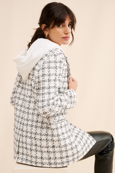 Hooded Dickie Tweed Blazer | Nuuly