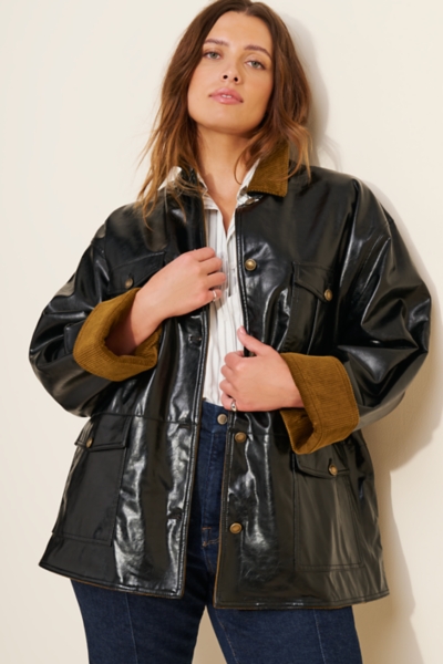 Patent Chore Jacket | Nuuly