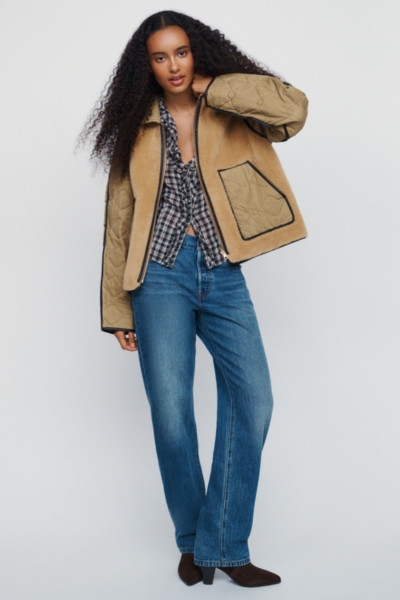 Mixed Media Jacket | Nuuly