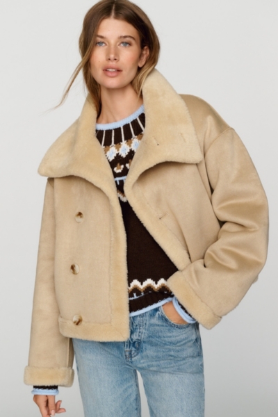 Funnel Neck Reversible Jacket | Nuuly